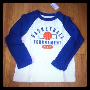 Basketball Raglan T-shirt 5/6 TCP